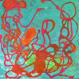 Abstracto Turquesa